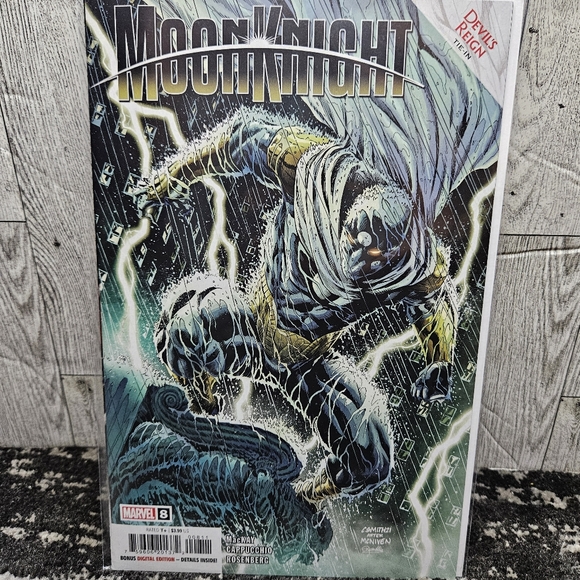 Moon Knight MoonKnight Marvel Comics #8 Comic Book Devil's Reign Tie-In - Picture 1 of 7